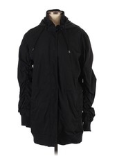 Monrow Women Black Raincoat Xs