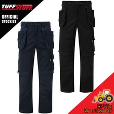 Tuffstuff Slim-fit Stretch Work Trouser Men Holster Tool Nail & Knee Pad Pockets