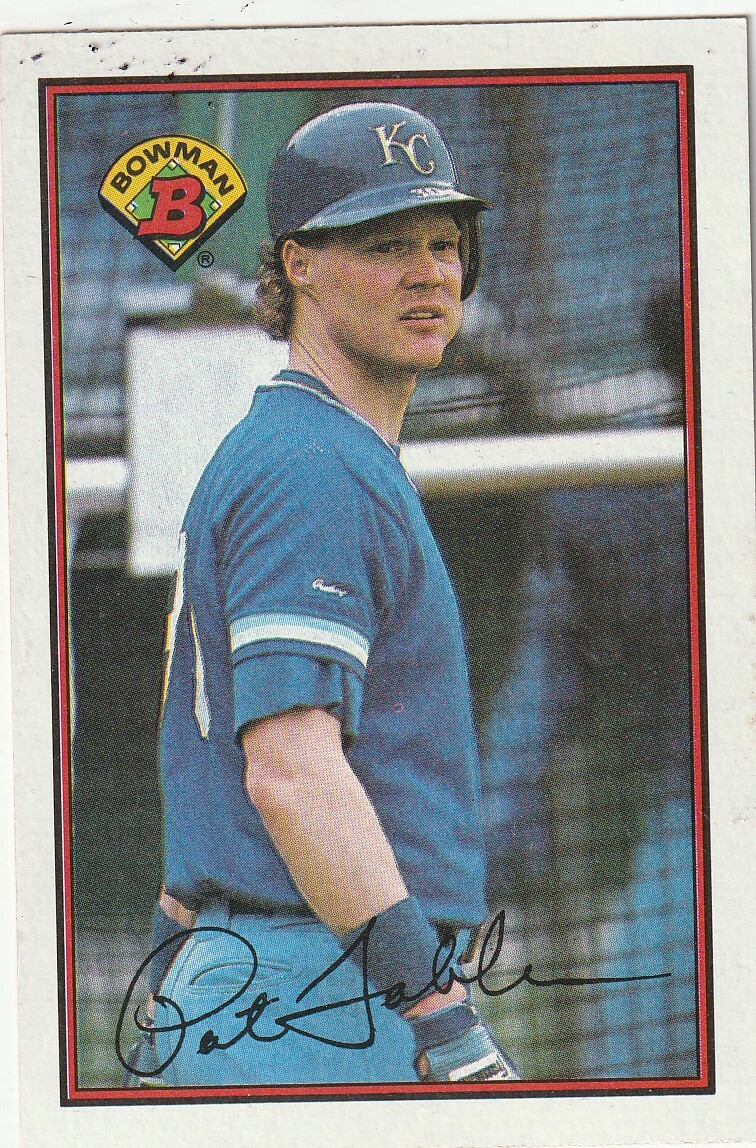 FREE SHIPPING-MINT-1989 Bowman Pat Tabler #125 ROYALS PLUS BONUS CARDS