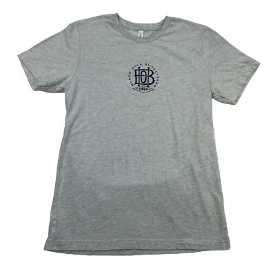 Black Hall Outfitters Shirt Womens Medium Green Blue Logo Outdoors Casual Ladies