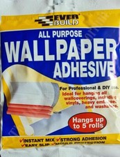 All Purpose Wallpaper Paste Strong Adhesive for 5, 10 or 30 Rolls
