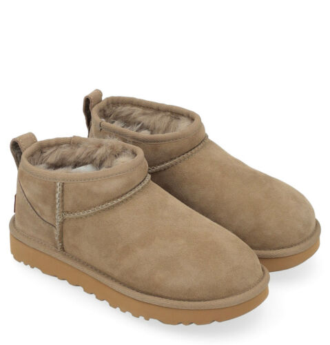 Brand New 100% Authentic UGG Classic Ultra Mini Antilope 1116109 Women's Boots - Picture 1 of 5