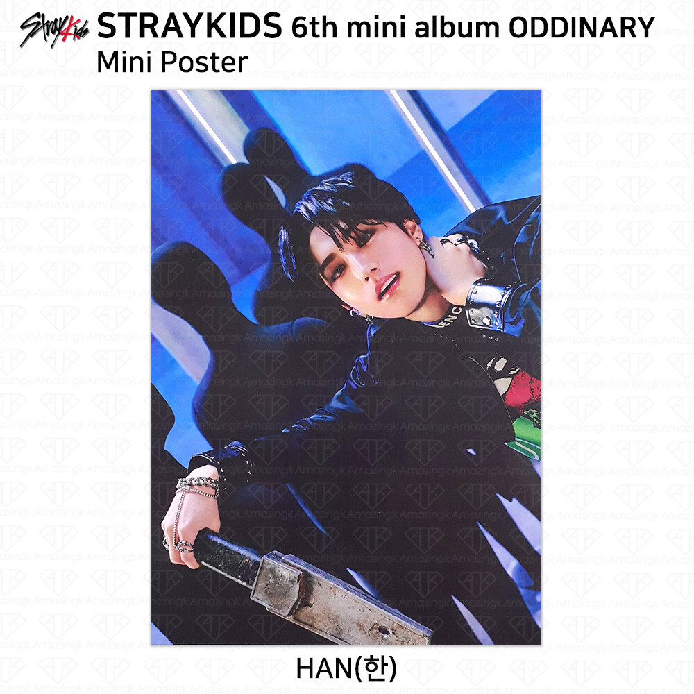 Stray Kids 6th Mini Album Oddinary Official Mini Poster KPOP