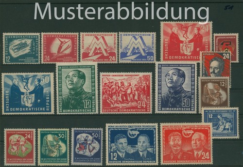 DDR ** Jahrgänge 1949 1950 1951 1952 1953 1954 komplett, nach Wahl, Multirabatt - Picture 28 of 46
