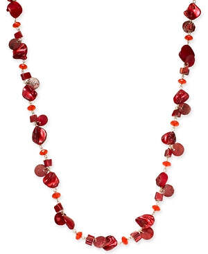Collana Lunga Style and Co Corda conchiglia - Foto 3 di 8