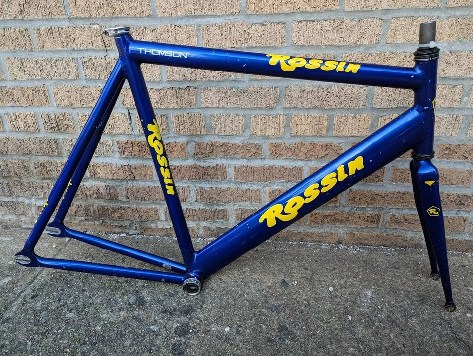 Rossin track pista colnago 铝 带 cinelli columbus 空气叉 de rosa — 第 2/4 张图片