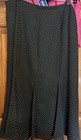 Danny & Nicole Skirt Suit Pink Black White Polkadot Size 16 — photo 3