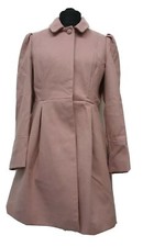 Oasis Pink Swing Duster Coat Womens Size Xl Ref Cl14