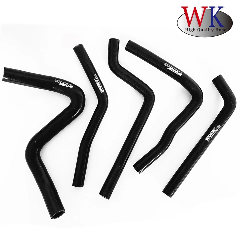 Radiador de aluminio y mangueras negras para Kawasaki KX250 KX 250 1990-1993 1991 1992 1993 Foto 2 de 4