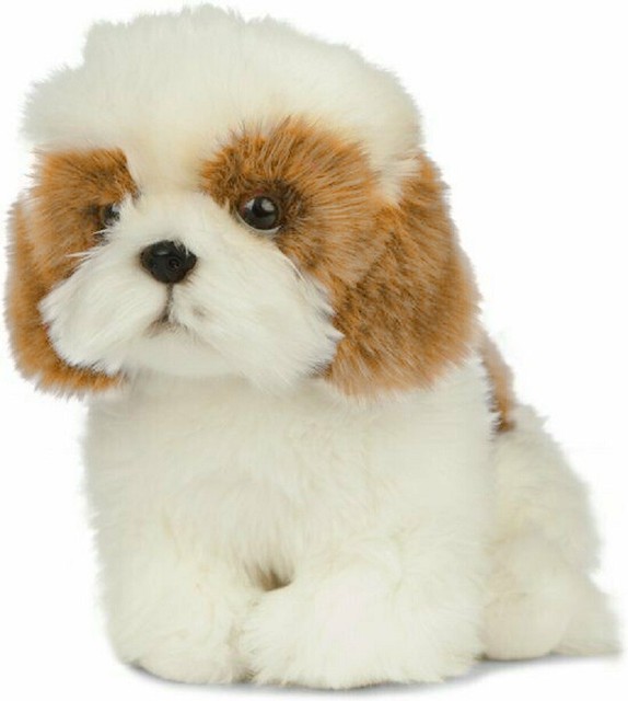 stuffed shih tzu puppy