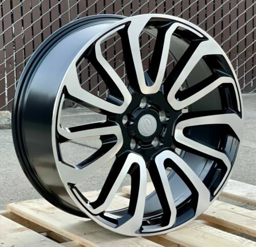 24x10 Wheels Fit Range Rover Land Rover HSE Sport Black Machined