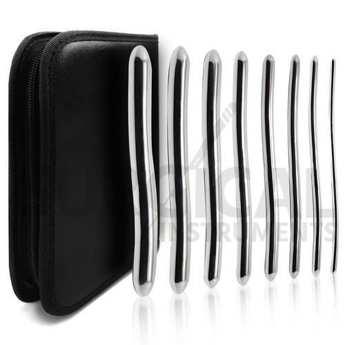 8 Pcs Hegar Dilator Sounds Kit Set Double Ended OB/Gynecology German Grade - Picture 4 of 8
