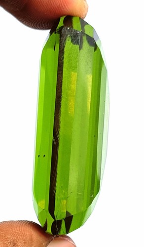 Color Changing 200 Ct IGL Natural Alexandrite Emerald Shape Loose Gemstone AKW - Picture 9 of 11