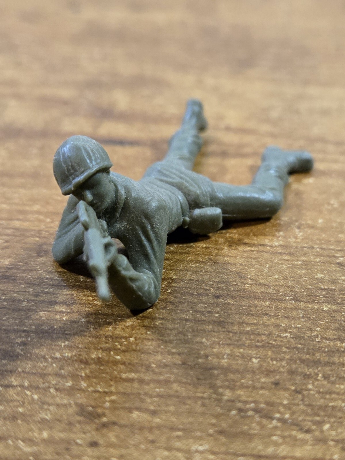 VTG 15 Pc. Green Plastic Infantry Army Plastic Figures (Various Makers), Preown