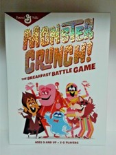 Monster Crunch Cereal Game General Mills New Count Chocula Boo Berry Yummy Mummy
