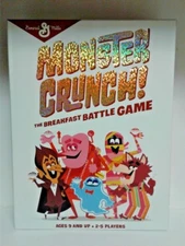 Monster Crunch Cereal Game General Mills New Count Chocula Boo Berry Yummy Mummy