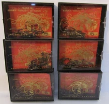 Sealey's Octopus #6 fish hooks box of 10 hooks lot of 6 boxes vintage England