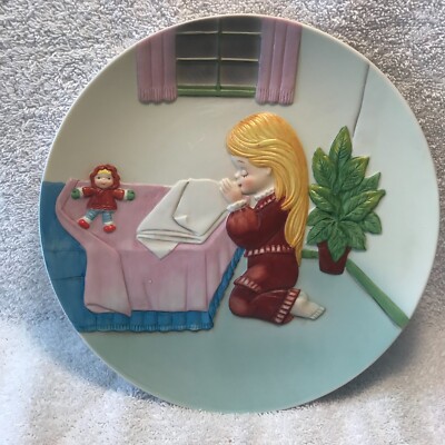Vintage Dorothy's Day ''Bless Me Too'' Plate Royal Cornwall Ltd 1981 #6 in series