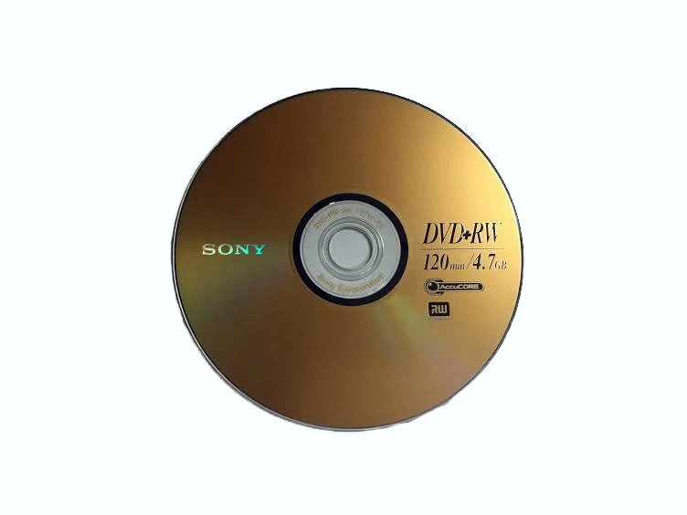 25 pk SONY Blank DVD+RW 4x Logo Branded 4.7GB Rewritable DVD Disc - 25DPW47SP - Image 2 of 3