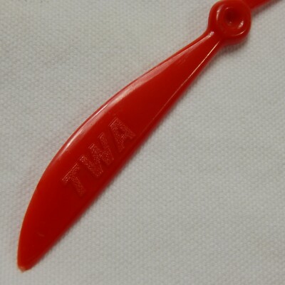 TWA PROPELLER SWIZZLE STICK AIRLINES 