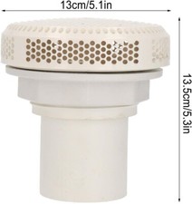 Shower Drain Kit Swimming Pool Bathtub In-Ground Floor Drain Water Outlet Drain