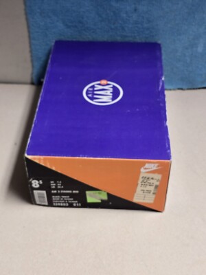 Vintage NIKE AIR MAX 2 - AIR 2 STRONG MID (BLACK & WHITE) - ORIGINAL BOX ONLY!