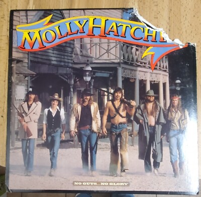 Molly Hatchet ''No Guts, No Glory'' Lp  Record Epic FE 38429