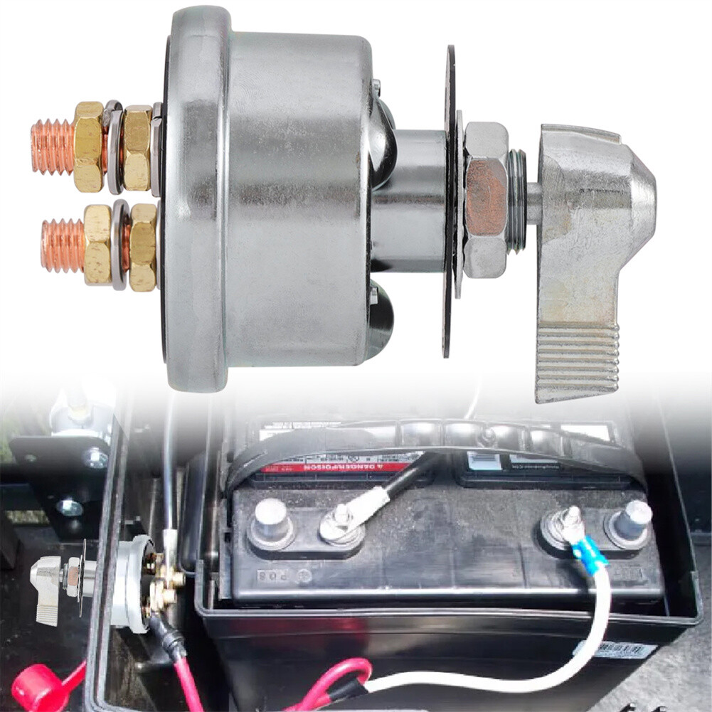 New 12V 24V Master Battery Quick Disconnect Power Cut Shut Off - Foto 3