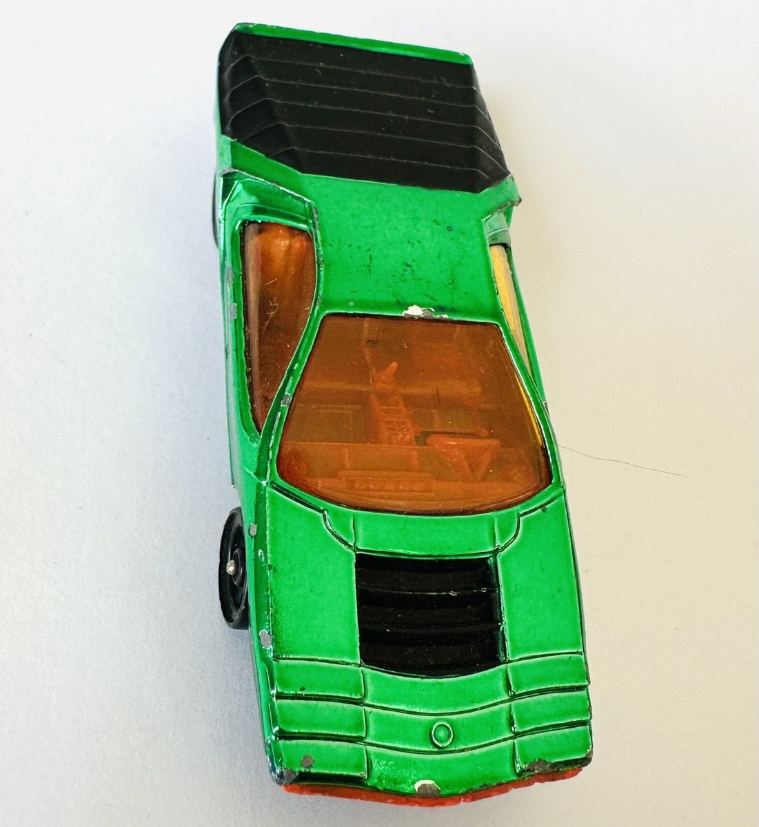 Alfa Romeo Carabo 1970 グリーン 1/43 Vintage 1970's CORGI ROCKETS ALFA ROMEO 