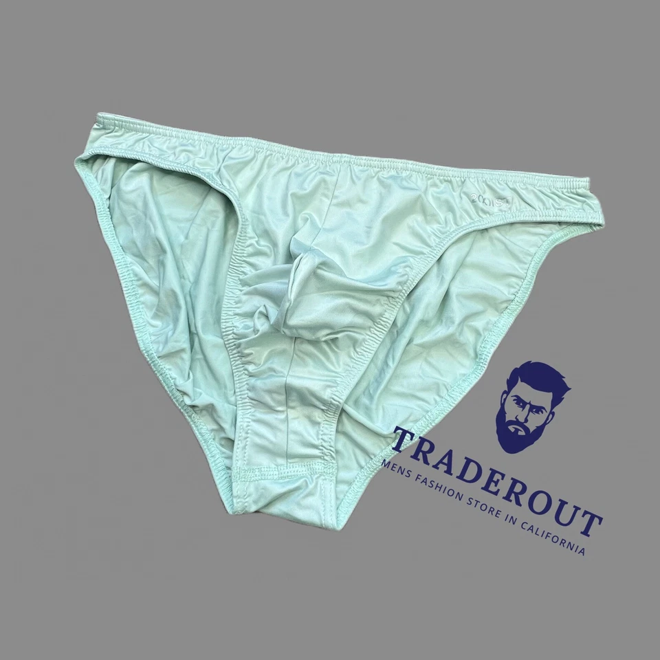 2(X)ist 2xist men Green Sliq hip brief bikini underwear size S M - Image 2 of 4