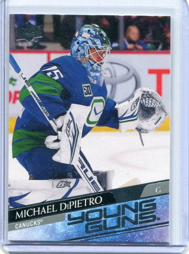 2020-21 Upper Deck Young Guns Michael DiPietro Rookie     Card 206