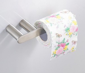 Bathroom-Toilet-Roll-Paper-Holder-Towel-Rack-Wall-Hanger-Stainless-Steel-Brushed