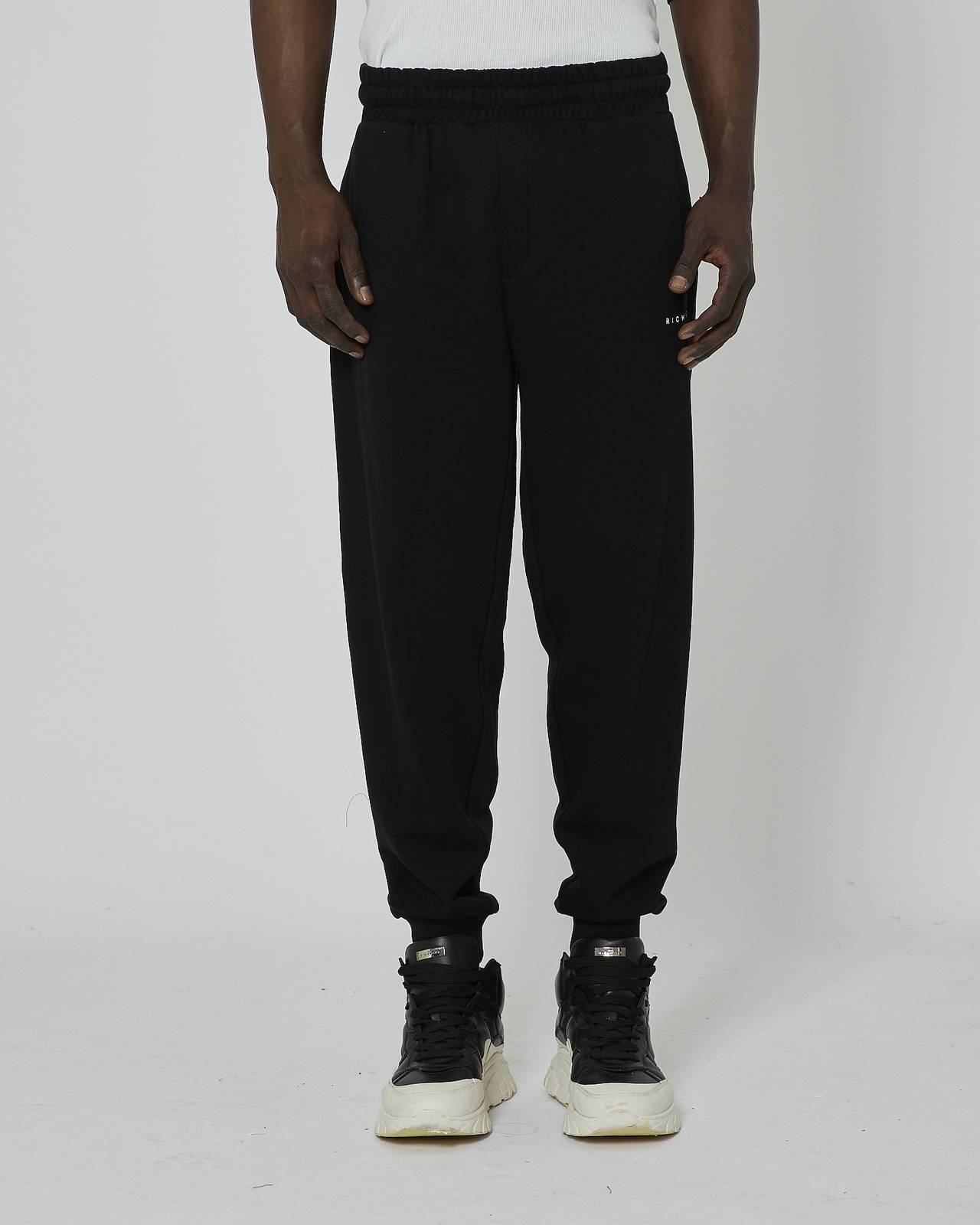 Флисовые брюки Richmond X от Santuccio - Панталоны для бега трусцой Nero - Taglia XS Uomo