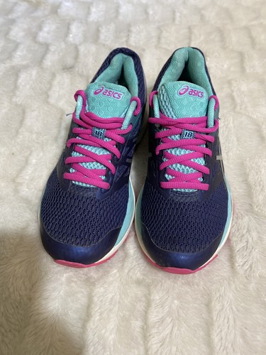 Asics Gel-Cumulus 17 Women's Running Shoes Sz 6 Blue Pink T6C8N F911216 - Picture 3 of 8