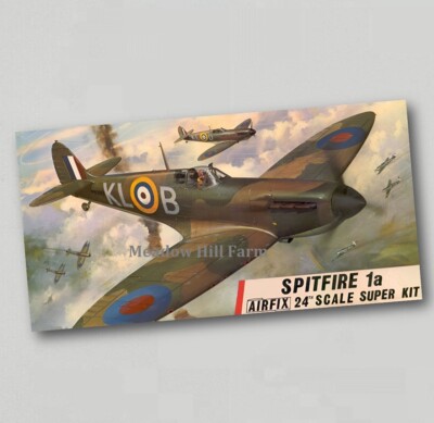 Kühlschrankmagnet Spitfire 1a Airfix Modelle Retro Werbung Revell Matchbox (1)