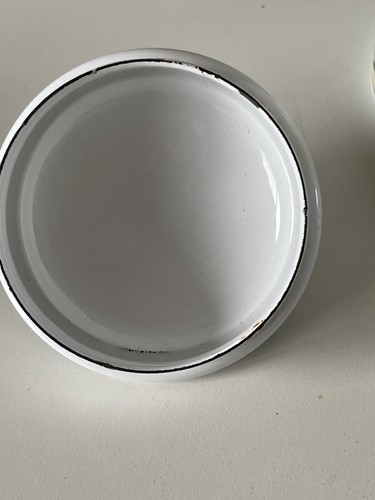 Villeroy und Boch Milchkanne Metall emailliert Vintage - Bild 10 von 10