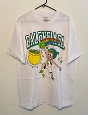 Boston Celtics x Chinatown Market Secret Club LUCKY DUNK T Shirt Men XL White