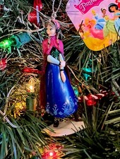 2025 Princess Anna Frozen Disney Christmas Tree Ornament, New w Tag