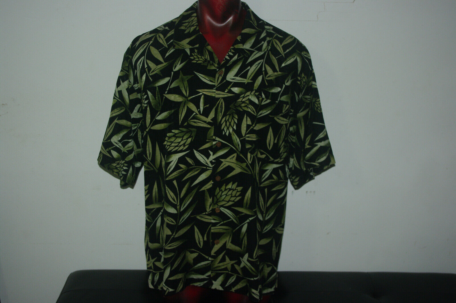 Lot of 3 Tommy Bahama Silk Short Sleeve Shirts XL… - image 8