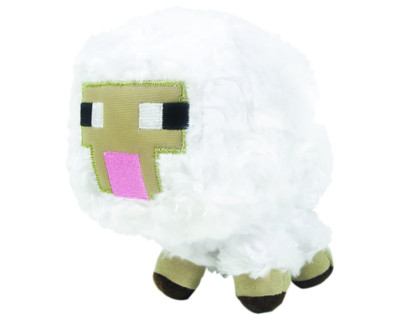 Minecraft Baby Sheep Plush 7' NWT USA SELLER