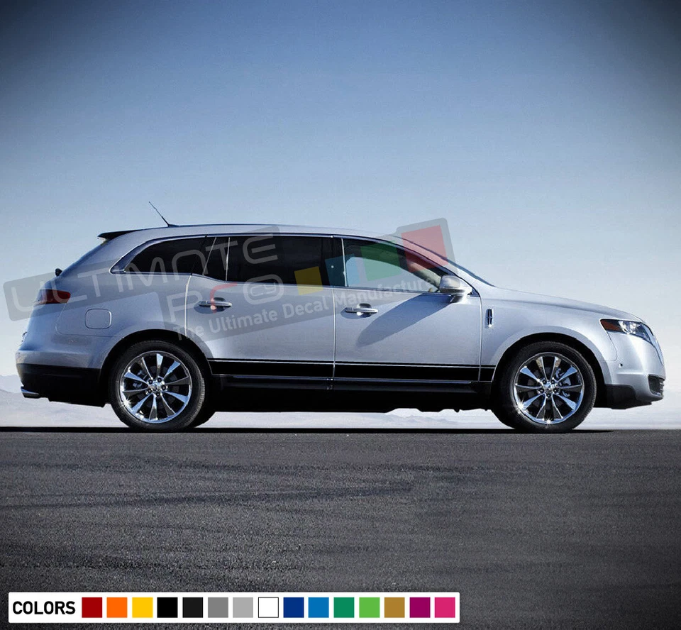 Kit de rayas para Lincoln MKT gráfico Turbo Off Road 2015 2016 2017 2018 2010 2020 Foto 3 de 4