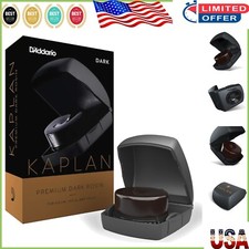 Premium Dark Rosin for Violin  Cello - Includes Case and Less Dust Formulation