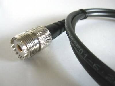 30cm RG58 Coaxial Repeater Duplexer Cable BNC Male To SO239 UHF - Foto 6