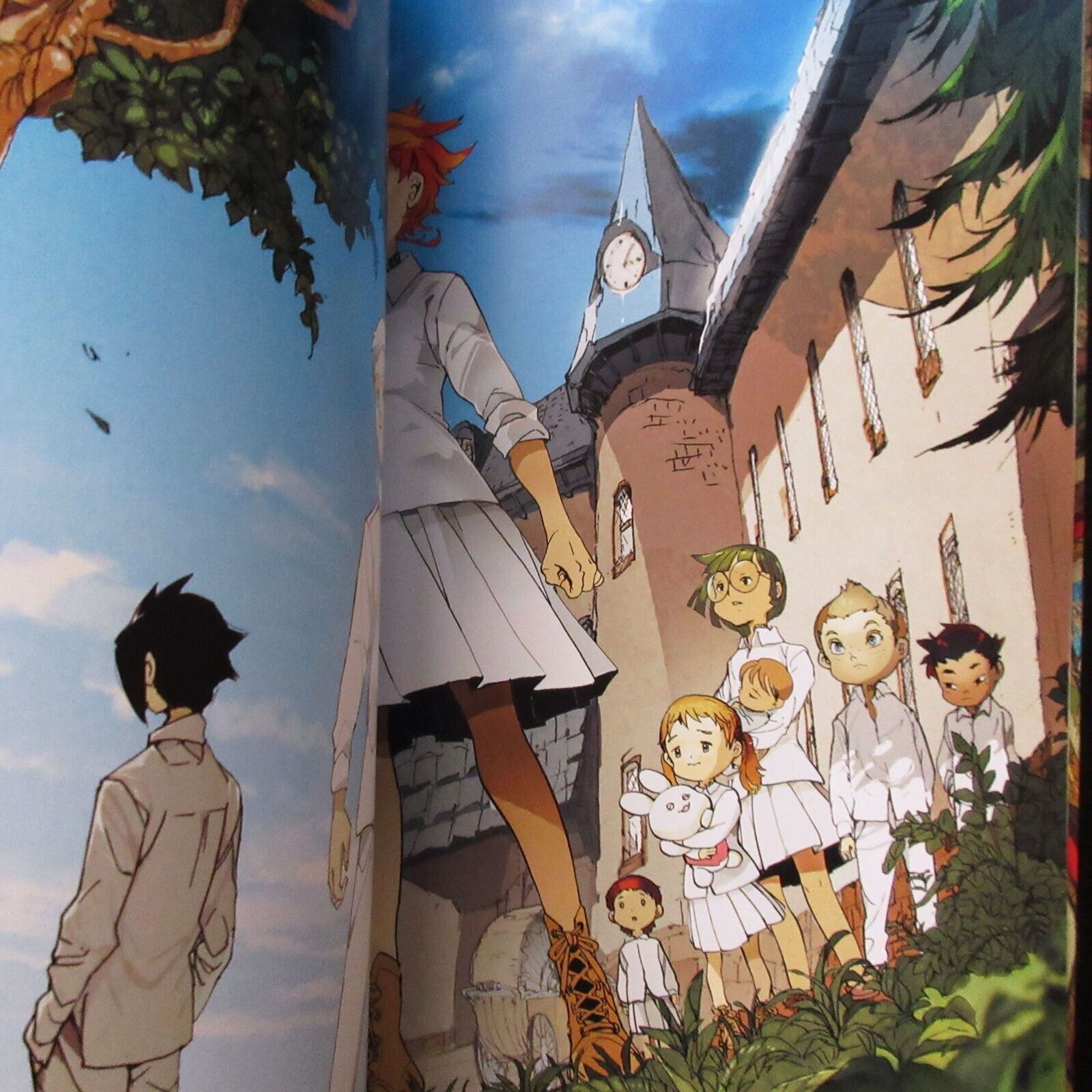 The Promised Neverland Art Book Illustrations Collection Anime Manga Japan  USED