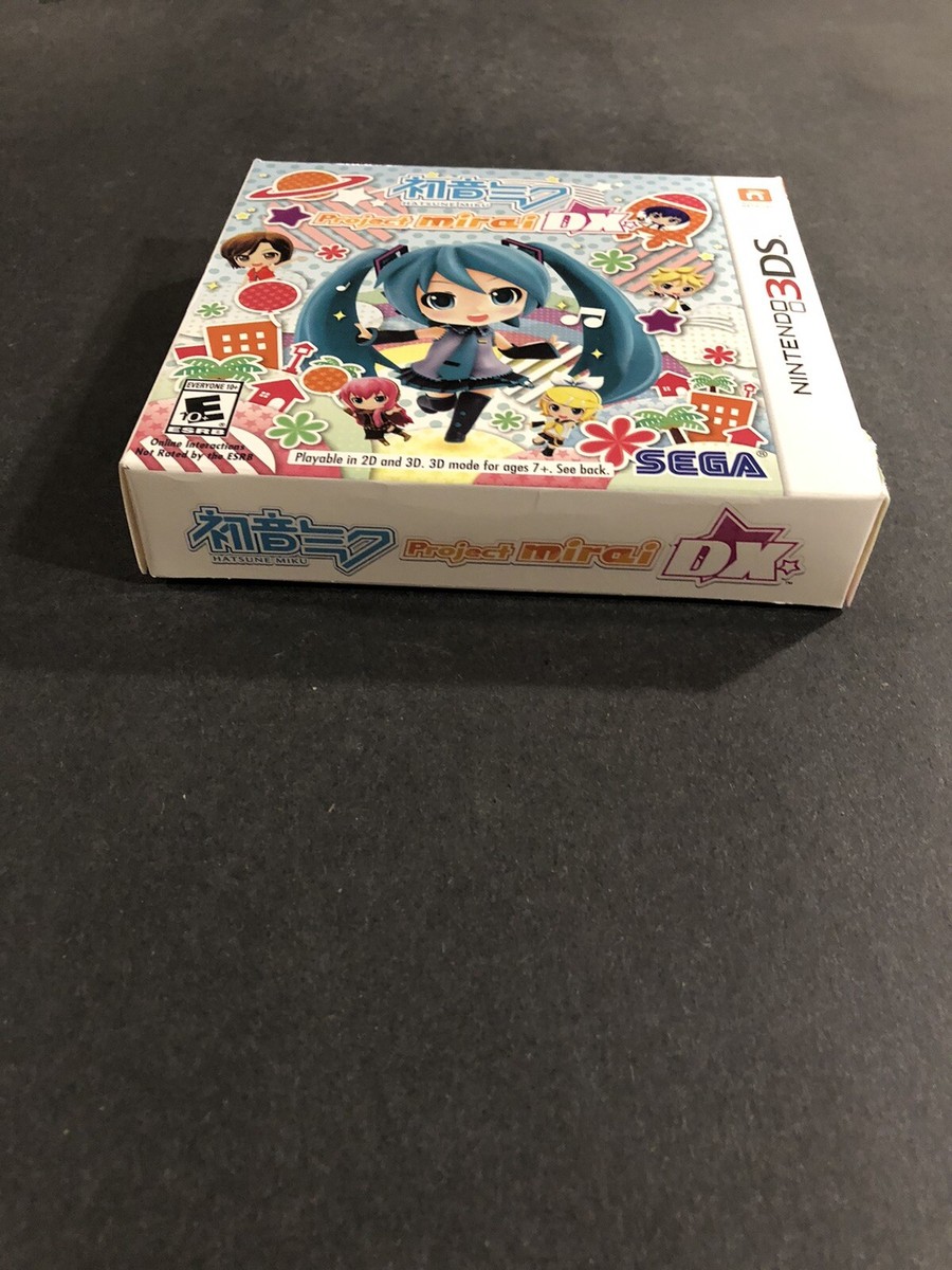 hatsune miku: project mirai dx nintendo 3ds Box OnlyBox Only