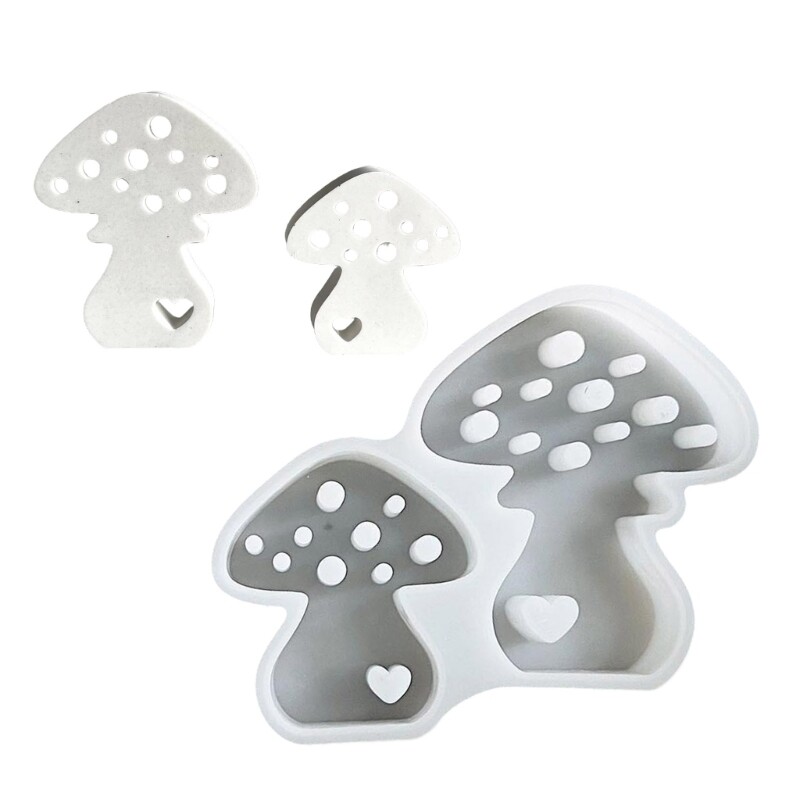 Decorative Silicone Mushroom Molds for Resin Crafting and Ornaments
