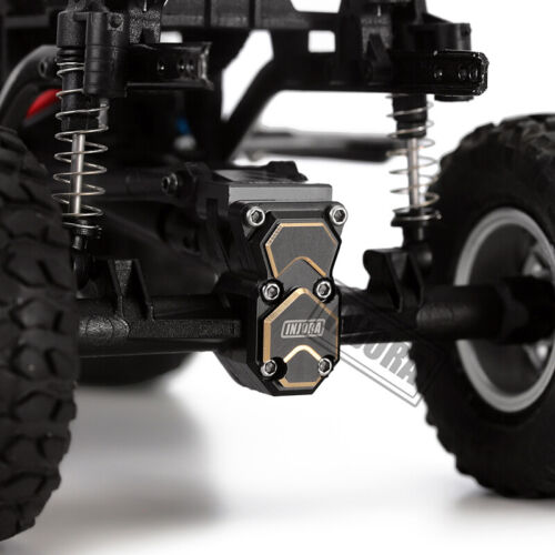 INJORA Brass Front Rear Axle Diff Covers for 1/24 RC Crawler Axial SCX24 AX24 - Picture 2 of 7