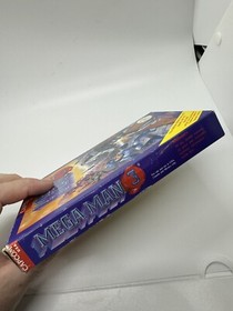 MEGA MAN 3 Nintendo NES Completo En Caja con Todos los Insertos y Reembolso Raro Casi Nuevo Carrito Manual