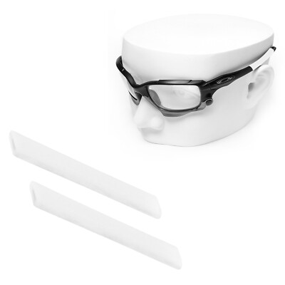 Max.Shield White Kit Replacement Arm Earsocks for-Oakley Jawbone/Vented Sunglass