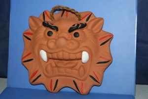 ONI Mask Wall hanging Japan That's strange face!